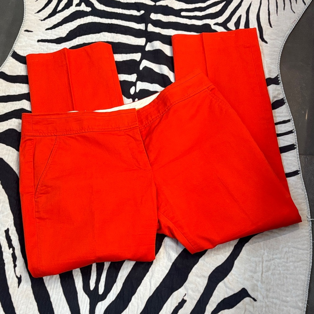 Tory Burch Bold orange Pants